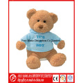 Hot Sale Brown Teddy Bear with T-Shirt